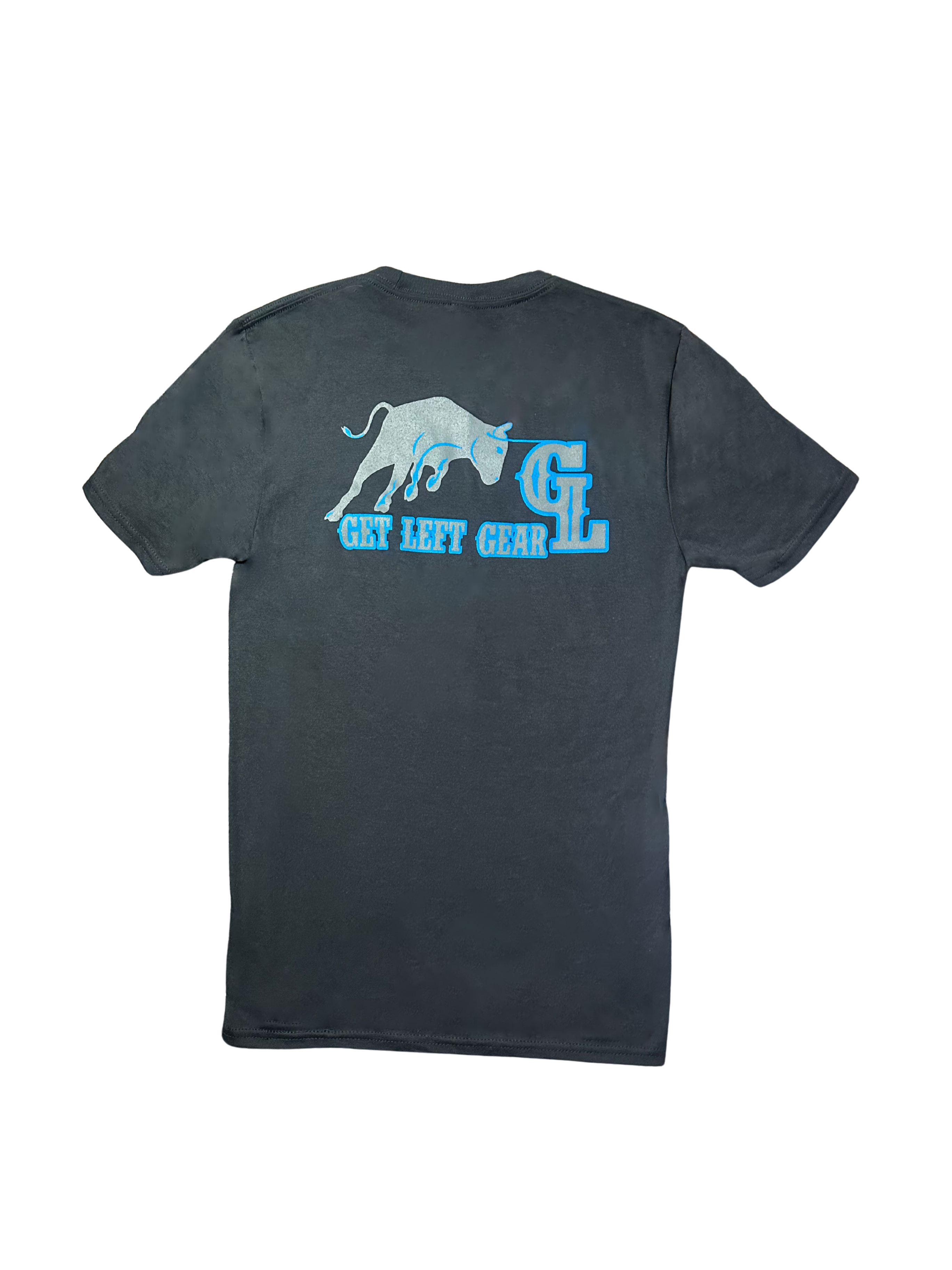 Dark Grey and Blue Tee