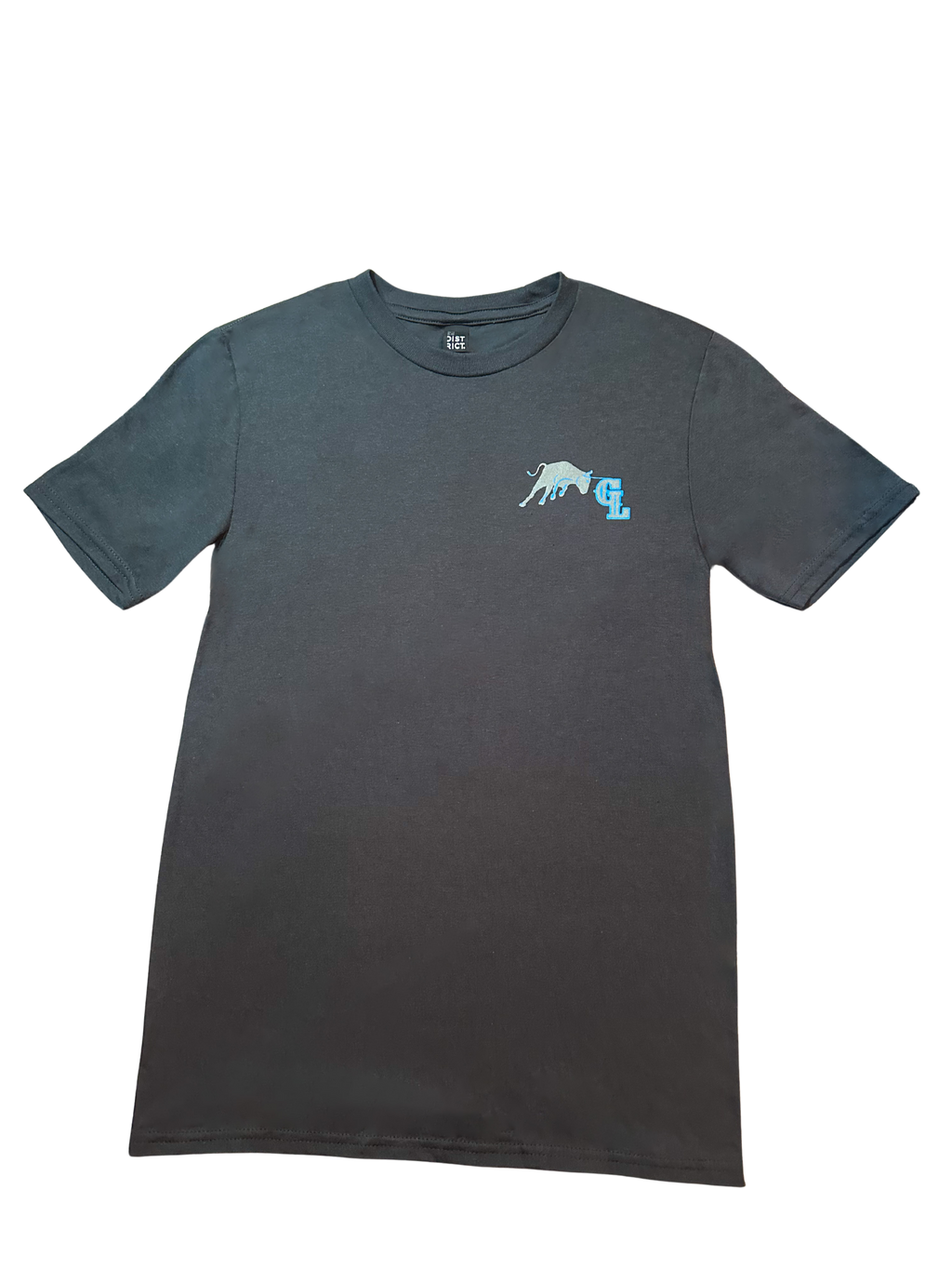 Dark Grey and Blue Tee
