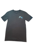 Dark Grey and Blue Tee