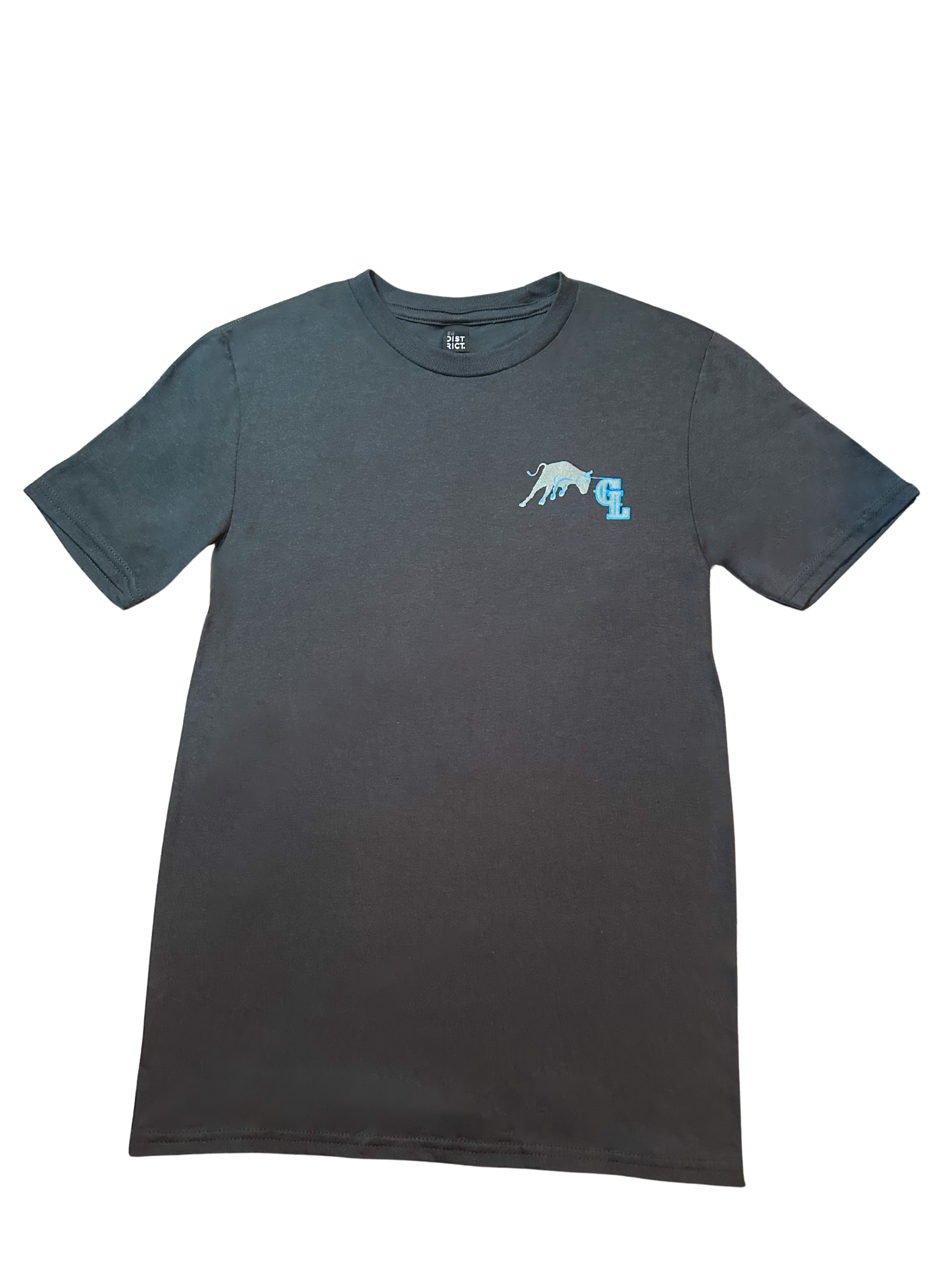 Dark Grey and Blue Tee