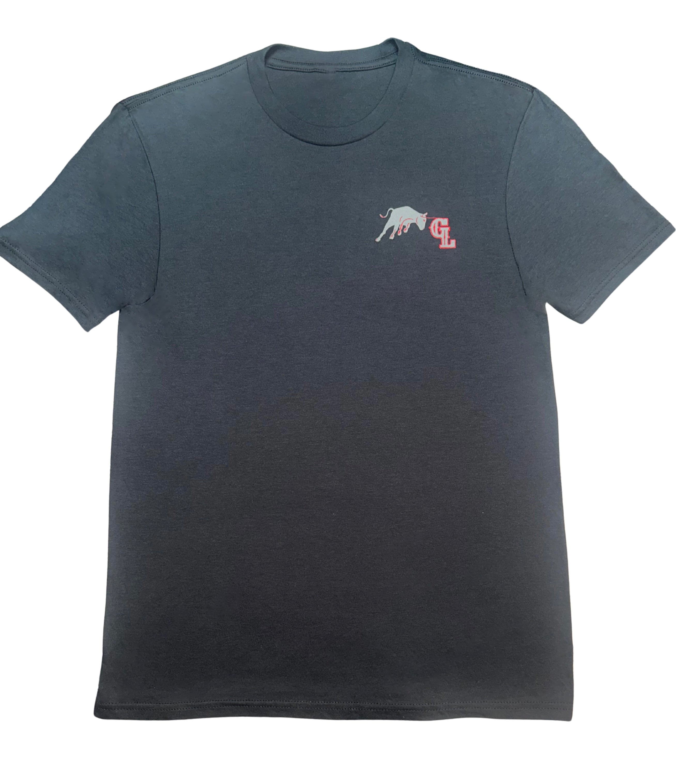 Dark Grey and Red Tee