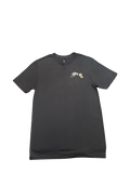 Dark Grey and Orange Tee