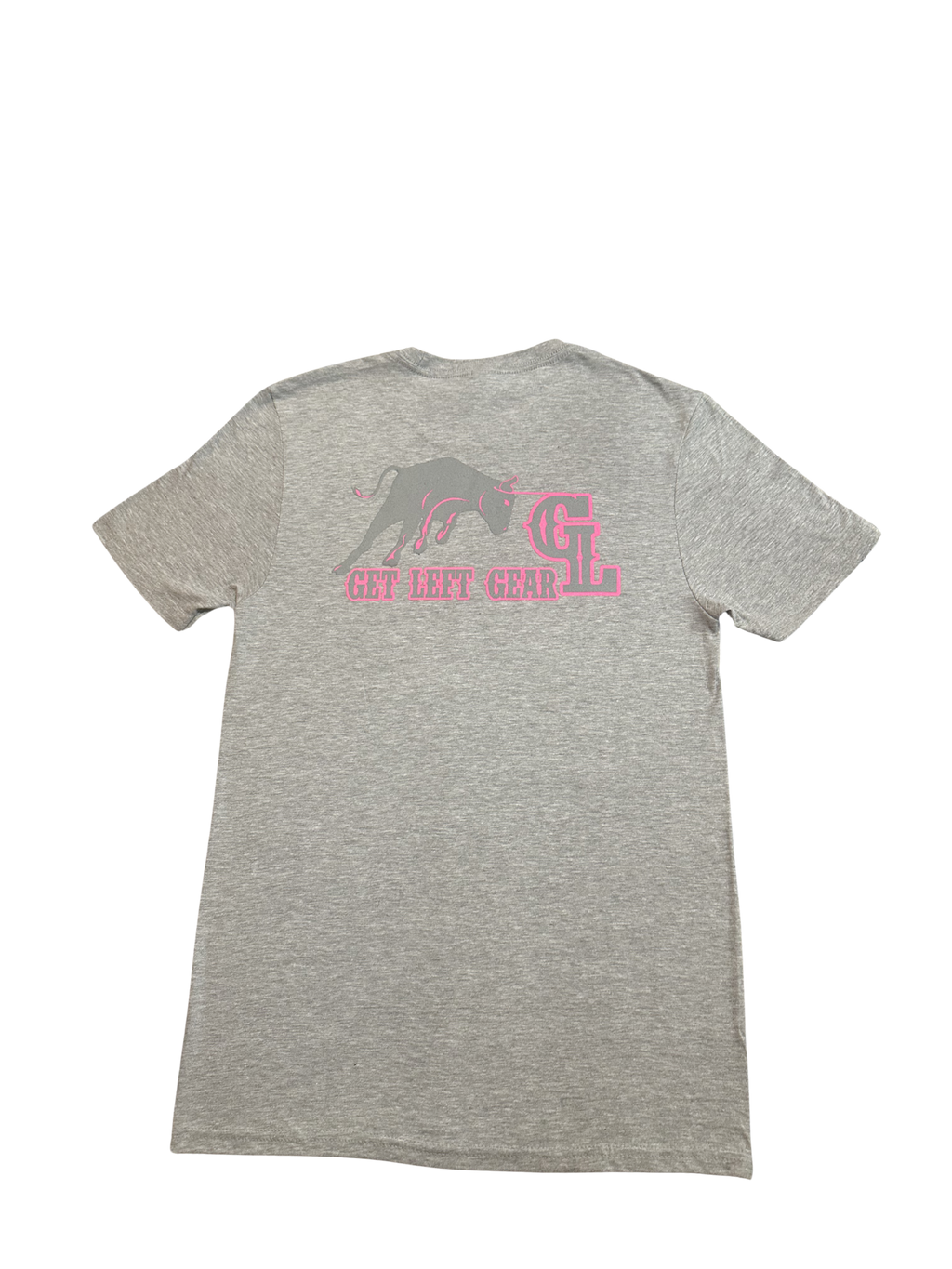 Light Grey and Pink Tee